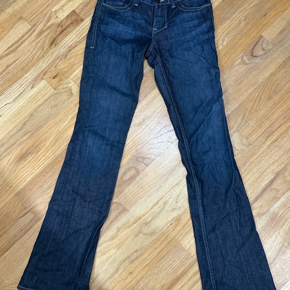William Rast Dark Blue Bootcut Jeans - Picture 2 of 4